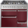 Steel GQ10SFF-D-6W rvs fornuis - Genesi - 100 cm. breed