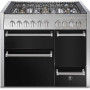 Steel GQ10SFF-D-6W rvs fornuis - Genesi - 100 cm. breed