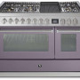 Steel GQ12SF-4BM rvs fornuis met combi-stoomoven - 120 cm breed