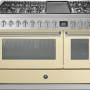 Steel GQ12SF-4TM rvs fornuis met combi-stoomoven - 120 cm breed