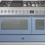 Steel GQ12SF-6B rvs fornuis met combi-stoomoven - 120 cm breed
