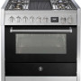 Steel GQ9S-4B fornuis met combi stoomoven - Genesi