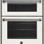 Steel GQFFE6-S Genesi dubbele inbouw oven - combi & pizza