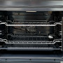 Steel X10FF-6 Oxford mat-zwart fornuis