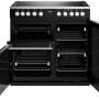 Stoves Precision DX D900Ei RTY BK zwart inductie fornuis
