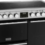 Stoves PRECISION DX D900Ei RTY SS inductie fornuis