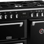 Stoves RICHMOND D900 DF Deluxe zwart gas fornuis