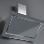 Teka DLV98660 ST TOS schuin anti-hoofdstoot afzuigkap - grijs glas
