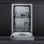 Teka DSI44700 smalle inbouw vaatwasser - half geintegreerd