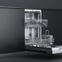 Teka DSI44700 smalle inbouw vaatwasser - half geintegreerd
