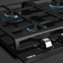 Teka GZC64300XBN inbouw gas-op-glas kookplaat
