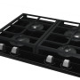 Teka GZC64300XBN inbouw gas-op-glas kookplaat