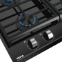 Teka GZC64300XBN inbouw gas-op-glas kookplaat