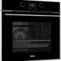 Teka HLB 860 P inbouw oven met zwart glazen front