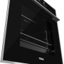 Teka HLB 860 P inbouw oven met zwart glazen front
