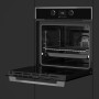 Teka HLB 860 P inbouw oven met zwart glazen front