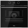 Teka HLB 860 P inbouw oven met zwart glazen front