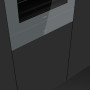 Teka KITVS/CPCOLORST voorzetdeur inbouw grijs glas
