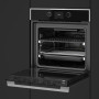 Teka STEAKMASTER ST inbouw oven - zwart glas met rvs rand