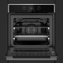 Teka STEAKMASTER ST inbouw oven - zwart glas met rvs rand