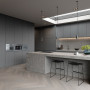 V-Zug CombiSteamer V6000 45M PowerSteam Autodoor combi-stoomoven - platinum spiegelglas 
