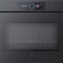 V-Zug CombiSteamer V6000 45M PowerSteam Autodoor combi-stoomoven - zwart spiegelglas 