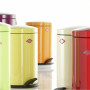 Wesco Pedaalemmer 116, Rood 8012165 afvalbak - 