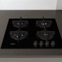 Whirlpool GOB616/NBNL inbouw kookplaat - gas-op-glas