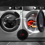 De Aeg L9FEN96BC wasmachine gecombineerd met de bijpassende wasdroger