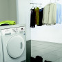 De Aeg T67682NIH warmtepomp droger is met 62 dB uiterst stil voor een droger