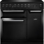 AGA Masterchef Deluxe 90 inductie fornuis in chroom uitvoering – luxe vrijstaand fornuis met 5 inductiezones
