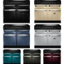 De Aga Masterchef Deluxe 110 fornuis inductie is beschikbaar in zeven verschillende kleuren
