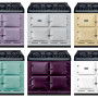 De Six Four van AGA is leverbaar in diverse kleuren, zowel de gas als de keramische variant.