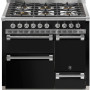 Steel AQ10SFF-D-6W Ascot gas fornuis - 100 cm - combi-stoomoven