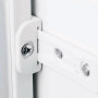 De Whirlpool ART 459/A+/NF is voorzien van No-Frost vriesgedeelte (nooit meer ontdooien) en sleepdeur geleiders
