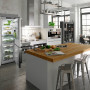 De Asko RFN2286SR strak geintegreerd in de keuken