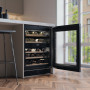 Atag KU8571K2C onderbouw wijnkoelkast - zwart met vensterglas