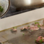 Met de teppanyaki bakplaat kunt u perfect uw vlees, vis, groente e.d. bereiden