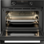 Atag CSX46121D inbouw combi-stoomoven met magnetron - blacksteel