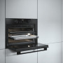 Atag CS46121C inbouw combi-stoomoven - blacksteel