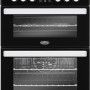 Belling Cookcentre 60 DF EU zwart gas fornuis - 60 cm. breed