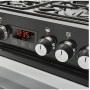 Belling Cookcentre 60 DF EU zwart gas fornuis - 60 cm. breed