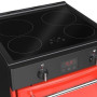 Belling Cookcentre 60 Ei Rood - inductie fornuis - 60 cm