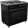 De Belling SCR900DFT heeft een klassieke vormgeving met toogdeur