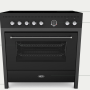 Boretti CRI915IX inductie fornuis - Carrara - rvs