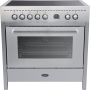 Boretti CRI915IX inductie fornuis - Carrara - rvs