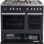 Onder de twee ovens van de Boretti MFBG902AN bevindt zich een praktische opbergruimte