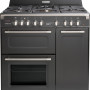 Boretti CFBG903AN antraciet gas fornuis met 3 ovens