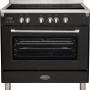 Boretti CFBI901ZW inductie fornuis - zwart