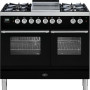 Boretti VFP104ZW fornuis zwart